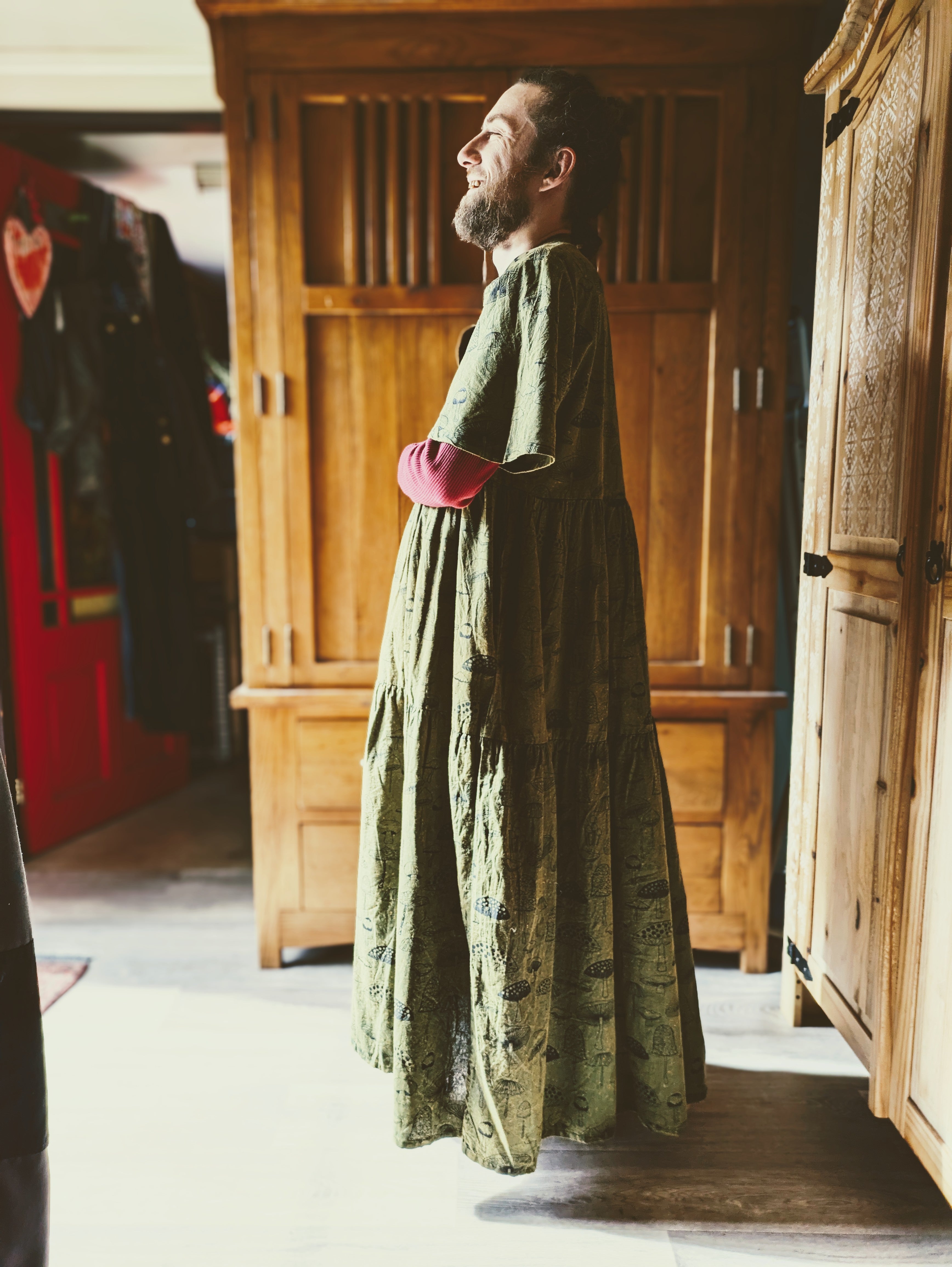 Mushroom Dress (Green)
