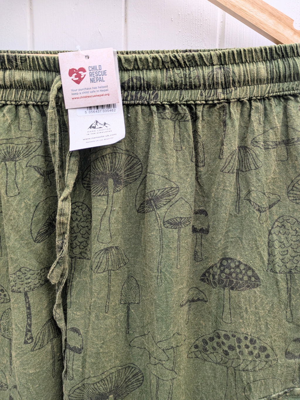 Mushroom Cargo Trousers (Green)
