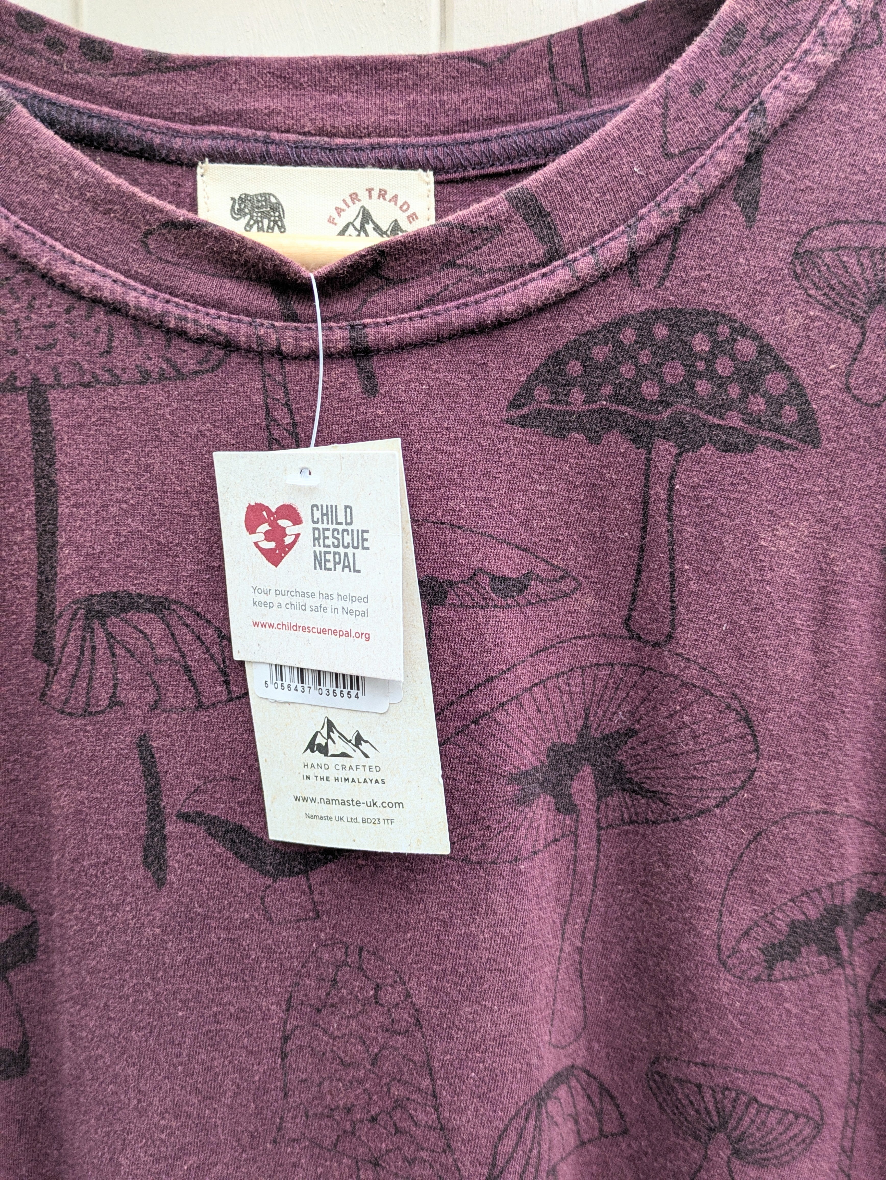 Mushroom T-Shirt (Purple)