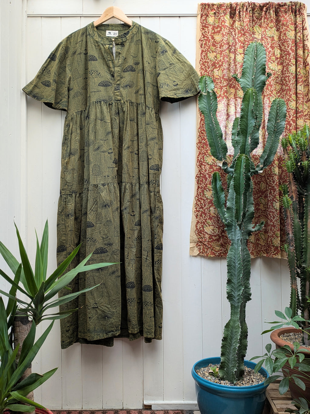 Mushroom Dress (Green)