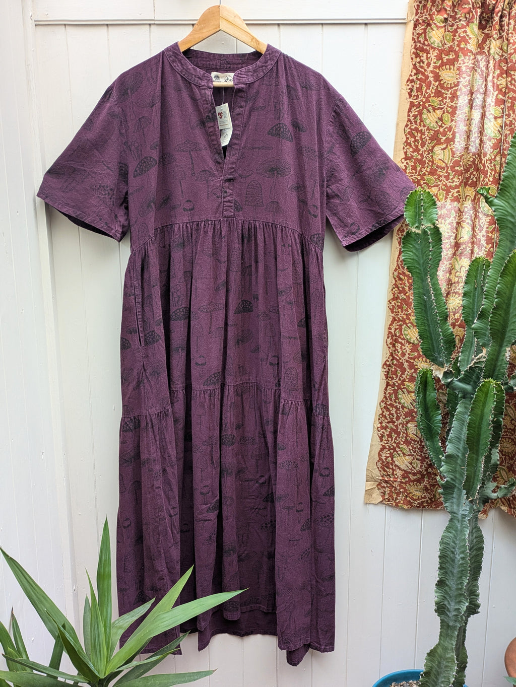 Mushroom Dress (Purple)