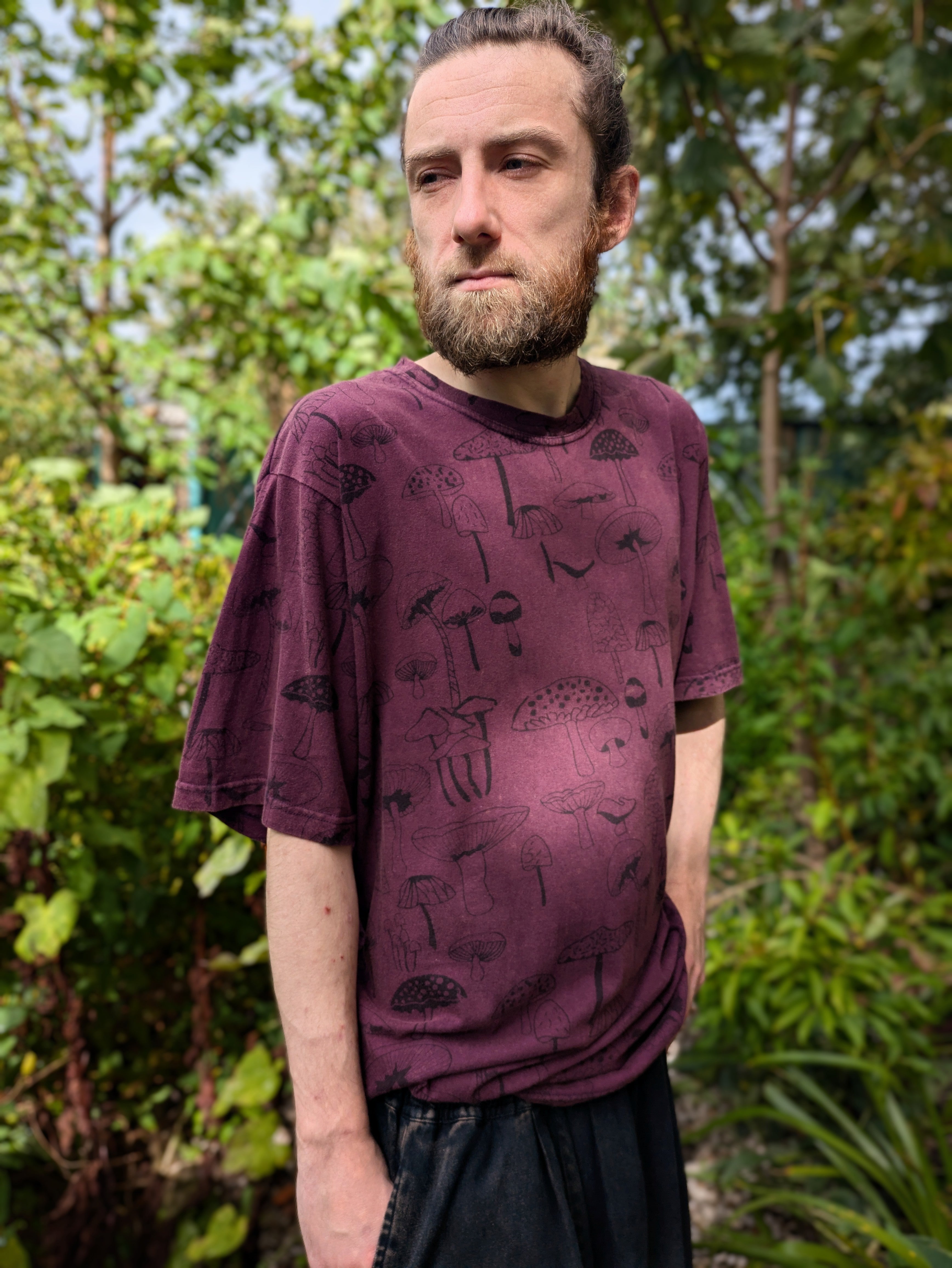 Mushroom T-Shirt (Purple)