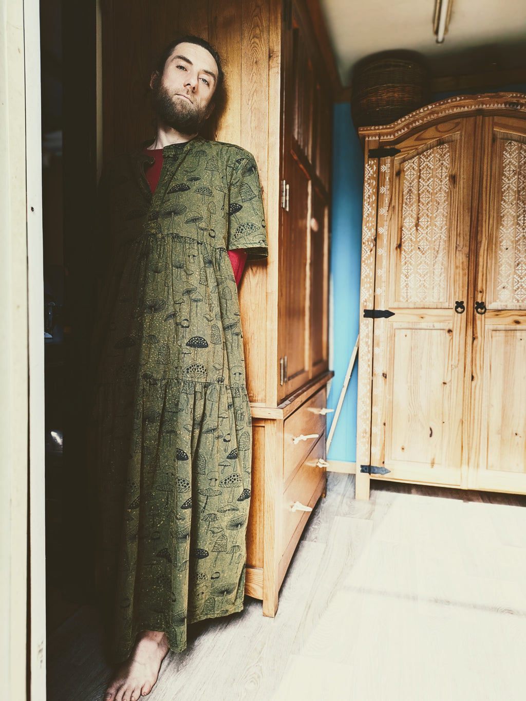 Mushroom Dress (Green)